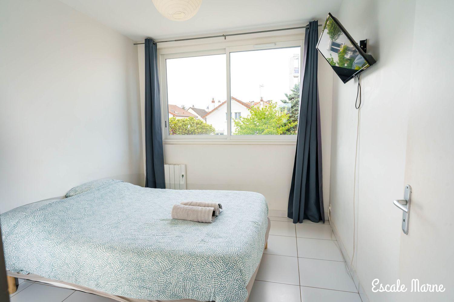 Escale-Marne Fr - 102 - Free Parking - Free Luggage Storage - All Equipped - Linen Included - Washing Machine - 10Mn Walk Metro 8 - Rer A - Panoramic View - From 1 To 4 Guests Maisons-Alfort Buitenkant foto