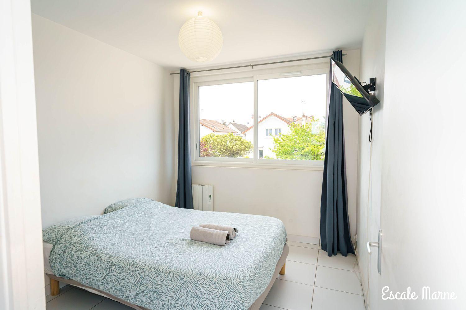 Escale-Marne Fr - 102 - Free Parking - Free Luggage Storage - All Equipped - Linen Included - Washing Machine - 10Mn Walk Metro 8 - Rer A - Panoramic View - From 1 To 4 Guests Maisons-Alfort Buitenkant foto